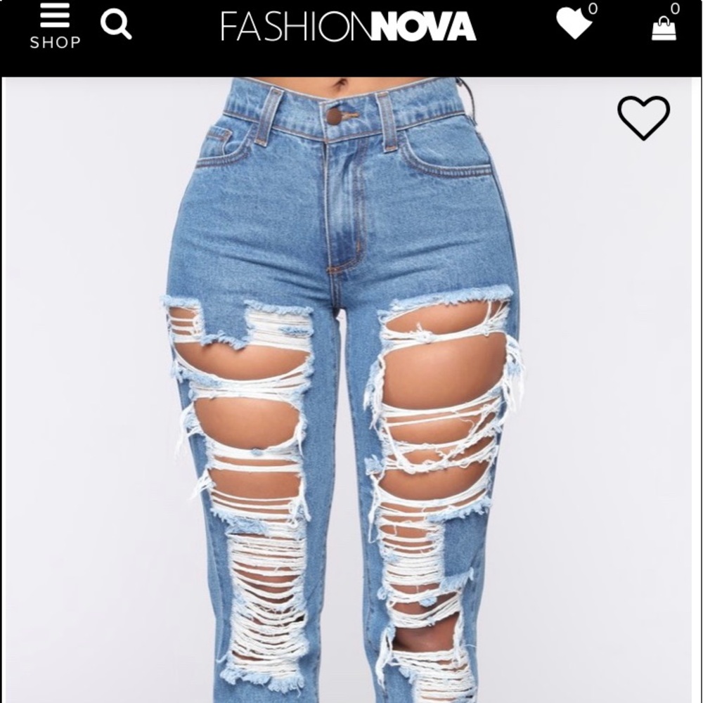Don’t kill my vibe distressed boyfriend jeans